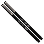 Marvy Uchida Felt-Tip Pen – Ultra Fine – Black – 2 Pack-Colour: Black