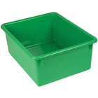 Romanoff Products Stowaway Letter Box No Lid, Green, 4 Pack-Dimensions: 10 1/2"(W) x 5"(D) x 13"(L)