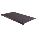 Allsop ErgoEdge Deskpad with Wrist Rest - Black-Features a full length cushioned edge for ergonomic support and comfort