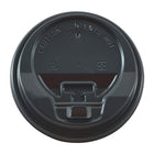 Tannex Dome Lid with Latch for 10oz, 12oz, and 16oz Paper Coffee Cups, Black, 1000 Pack-Lids are made for Tannex Double Wall Ripple Cups in 10oz, 12oz and 16oz sizes
