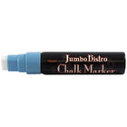 Marvy Uchida Jumbo-Point Liquid Chalk Markers - Erasable - Dustless - Baby Blue - 2 Pack-These versatile chalk markers can be used on any non-porous surface such as: Whiteboards, Light boards, Chalkboards, Windows, Windshields, and more!