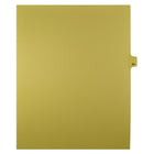 Mark Maker Legal Exhibit Index Tab Buff Single Tabs, 1/25th Cut, Letter Size, No Holes, Number 60, 25 Pack-Buff Single Tabs, 1/25th Cut