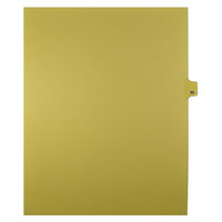 Mark Maker Legal Exhibit Index Tab Buff Single Tabs, 1/25th Cut, Letter Size, No Holes, Number 60, 25 Pack-Buff Single Tabs, 1/25th Cut