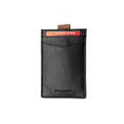 Champs Leather RFID Smart Tap Wallet - Black-Genuine Leather