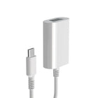 NXT Technologies 0.5' USB C/VGA Adapter, White (NX52347)-Connects USB-C male to VGA 15-pin female