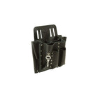 Klein Tools Tool Pouch Leather 10-Pockets Knife Snap (5165)-Material: Leather