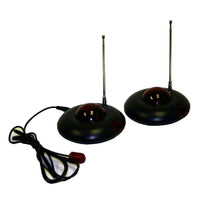 Electronic Master Wireless IR Remote Extender, 7.3" x 4.1" x 4.1", Black-Electronic Master IR Remote Extender Wireless converts the IR signal into an RF signal