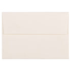 JAM Paper 4bar A1 Envelopes, 3.63 x 5 1/8, Strathmore Natural White Wove, 1000 Pack (194891B)-Natural white