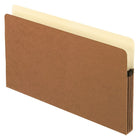 Staples File Pocket, 3.5" Expansion, Legal, 5 Pack-Recycled file pockets have 100% recycled fiber with 30% post consumer fiber