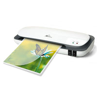 Royal Sovereign CL-923B 9" Laminator with 50 Assorted Pouches-Thermal pouch laminator in attractive, sleek compact design, white