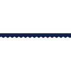 Teacher Created Resources Scalloped Navy Border Trim, 72 Pack-Theme: Navy Scalloped