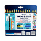 Crayola Sketch & Shade Doodle Pencils - 14 Pack-Highly pigment soft gel core: smooth, blendable colours that stand out on light and dark paper