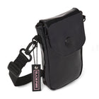 Blackpink Shine On Collection Phone & Small Accessories Bag - Black-Black prismatic, glossy material for a futurist look