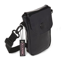 Blackpink Shine On Collection Phone & Small Accessories Bag - Black-Black prismatic, glossy material for a futurist look