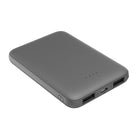 Basic Tech BT4PBCG 4000mAh Power Bank - Cool Grey-Up to 15 Hours More Talk Time