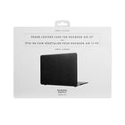 General Supply Goods + Co Vegan Leather Hardshell Case for 13" MacBook Air - Black-Non-slip feet