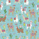 JAM Paper Industrial Size Bulk Wrapping Paper Rolls, Dolly Llama, 1/4 Ream (416 Sq. Ft)-Dolly Llama Design