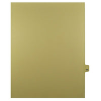 Mark Maker Legal Exhibit Index Tab Buff Single Tabs, 1/25th Cut, Letter Size, No Holes, Number 193, 25 Pack-Buff Single Tabs, 1/25th Cut