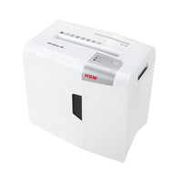 HSM Shredstar X5 5-Sheet Cross-Cut Shredder - White (HSM1043w)-Personal/small office cross-cut office model designed for 1 to 2 users