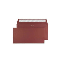 Blake Creative Color Dark Red Invitation Envelopes - 4 1/2" W x 9" L - Bordeaux - 25 Pack-Bordeaux