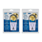 Security Equipment Corp. Door Handle Alarm, 2 Pack (SBCHSDWA2)-Extremely loud 120 dB alarm helps wake/alert homeowner or renter