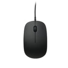 Basic Tech Wired Mouse - Black-Comfortable design