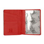 Karla Hanson 28601 Professional & Travel Prestige Leather International Passport Cover, Red-Red. Genuine leather