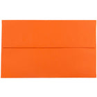 JAM Paper A10 Invitation Envelopes, 6 x 9.5, Brite Hue Orange Recycled, 250 Pack (95922H)-Orange recycled envelope