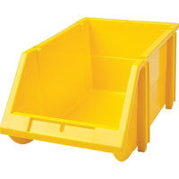 Hi-Stak Plastic Bins, Yellow, CB263, 36 Pack-Guaranteed unbreakable and distortion-free from -40 to 120 degrees Celsius