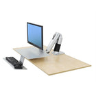 Ergotron WorkFit-LX Sit-Stand Desk Mount System (45-405-026)-20 inches (51 cm) of height adjustment