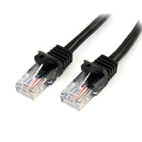 StarTech Cat5E Patch Cable with Snagless RJ45 Connectors, 100 Ft, Black-50-micron gold connectors ensure optimum conductivity while eliminating network signal loss due to oxidation or corrosion