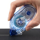 Tombow Permanent Glue Tape with Dispenser (62106)-Spatula head for precise & clean application.  Hinged head protection cap