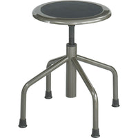 Safco Diesel 22" Low Base Stool without Back, Pewter (6669)-Backless stool can be used as an accent piece