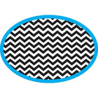 Ashley Productions Magnetic Whiteboard Eraser, Chevron, 6 Pack-Whiteboard Eraser