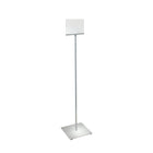Azar Pedestal Two-Sided Sign Holder Stand - 8.5" W x 5.5" H -Sold in Multiples of: 1