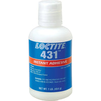 Loctite 431 Surface Insensitive Instant Adhesive, Clear, Bottle, 525 G.-Colour: Clear