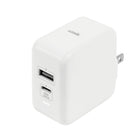 LOGiiX Power Plus 65W Duo Wall Charger - White-Versatile, dual-port 65W fast charging wall adapter