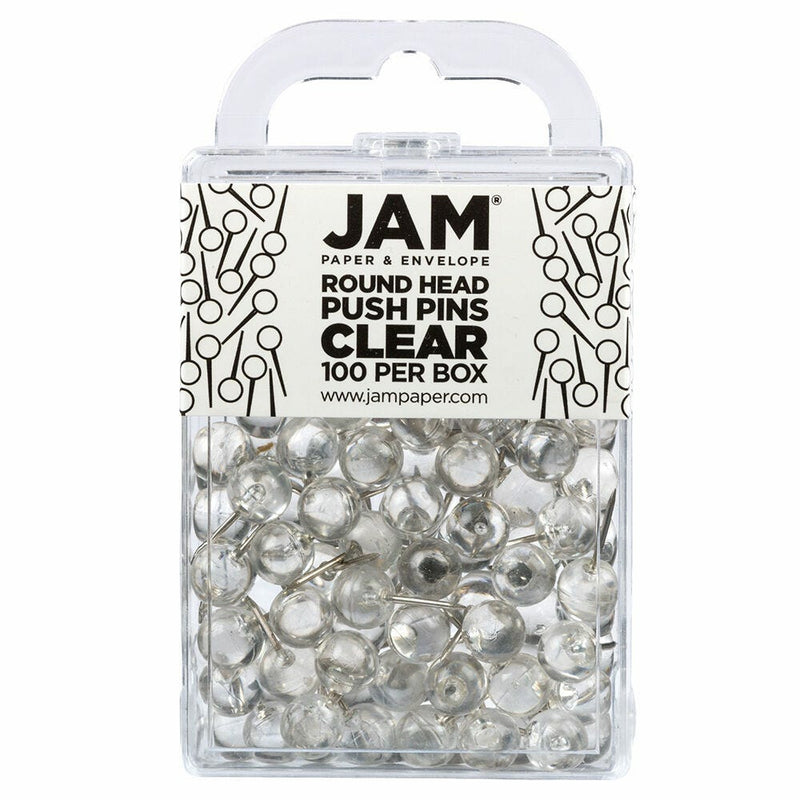 AnMiao Star 1/8 Inch Map Tacks, Push Pins, Plastic Round Head, Steel...