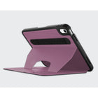 Zugu Magnetic Folio Case for iPad 10th Gen 10.9” (2022) and iPad A16 11th Gen (2025) - Purple (Berry)-High Quality external matte synthetic leather