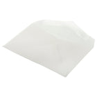 JAM Paper 2Pay Mini Small Envelopes, 2.5 x 4.25, Clear Translucent Vellum, 100 Pack (900767740A)-Opening: Booklet