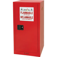 Zenith Safety Paint/Ink Cabinet, 20 Gal.-Capacity: 20 gal.