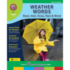 eBook: Weather Words: Sleet, Hail, Snow, Rain & Wind (PDF version - 1-User Download) - ISBN 978-1-55319-182-7 - Grade 1 - 3-You will receive two emails: one confirming your entire order, and one with a "Download Software" buttonYou can download immediately or return to your email to download later