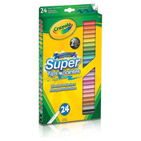 Crayola Washable Super Tips Markers 24 Pack - Main Image