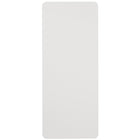 Flash Furniture 30"W x 72"L Height Adjustable Granite Plastic Folding Table - White-Seats up to 8 Adults