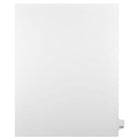 Mark Maker Legal Exhibit Index Tab White Single Tabs, 1/25th Cut, Letter Size, No Holes, Number 174, 25 Pack-White Single Tabs, 1/25th Cut