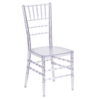 Flash Furniture Flash Elegance Crystal Ice Stacking Chiavari Chair-1100 lb. Weight Capacity