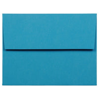 JAM Paper A2 Invitation Envelopes, 4.38 x 5.75, Brite Hue Blue Recycled, 1000 Pack (WDBH600B)-Blue