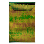 JAM Paper Foil Envelopes with Self Adhesive Closure, 5.25 x 8, Open End, Green Metallic, 100 Pack (01323270B)-Material: foil
