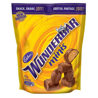 Cadbury Wunderbar Chocolate Bar Minis - 120g-Milk chocolate, peanut butter, caramel