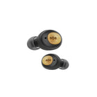 House of Marley EM-JE131-SB Champion True Wireless Earbuds with Microphone - Black-8 Hour battery life per charge (28 hours with case)